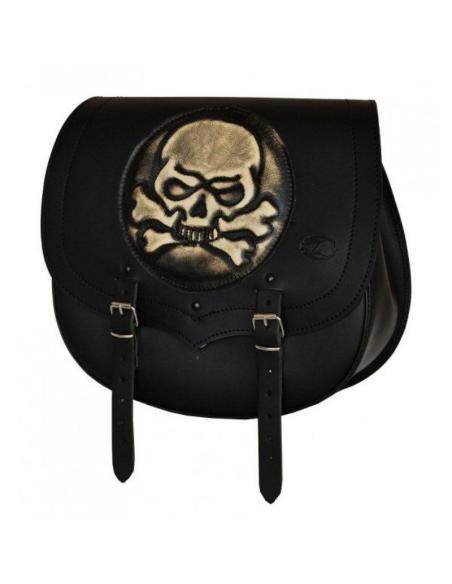 Comprar Alforja Lateral Sparta Calavera Tibias Universal a precio de oferta