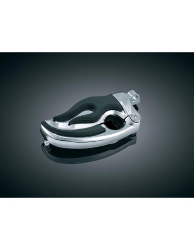 REPOSE-PIEDS HARLEY "FLAME" AVEC TALON PLIANT