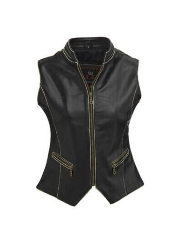 Acquista Gilet da Donna in Nappa con Cerniera a Prezzo Scontato