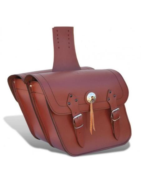 SACOCHES APACHE BASIQUES MARRON