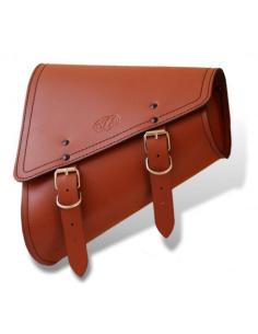 ODIN BASIC SWINGARM BAG BROWN LEATHER 2