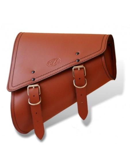 ODIN BASIC SWINGARM BAG BROWN LEATHER