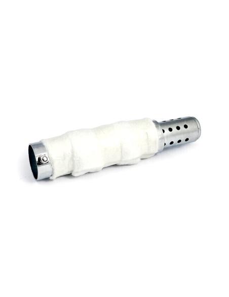 UNIVERSAL SILENCER WITH FIBERGLASS 24CM