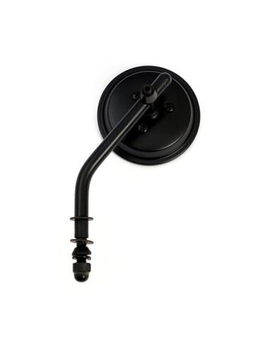 Comprar Espejo Round 3" Negro Mastil Corto Para Harley a precio de oferta
