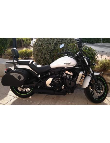 RIGID LEATHER SADDLEBAG VENDETTA AS DE PICAS