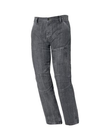 BLACK BIKER JEANS WHIT KEVLAR FAME
