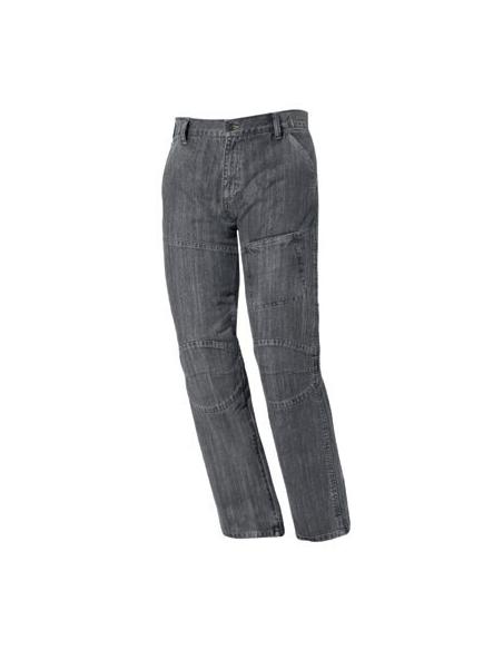BLACK BIKER JEANS WHIT KEVLAR FAME