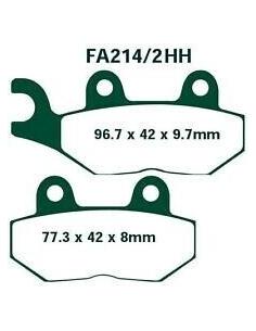 Sintered Rear Brake Fa214/2Hh 2