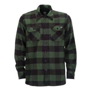 CAMICIA DICKIES SACRAMENTO PINE NEEDLE GREEN