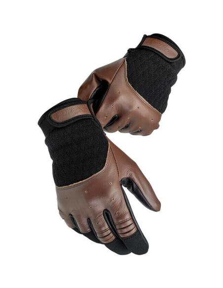 Acquista Guanto Estivo Bantam Nero e Cioccolato Biltwell a prezzo scontato