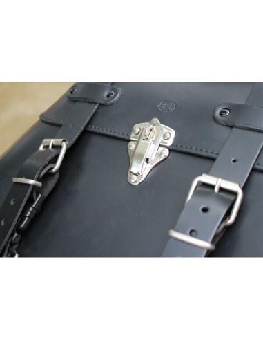 COFFRE EN CUIR TARRACO CLASSIC NOIR