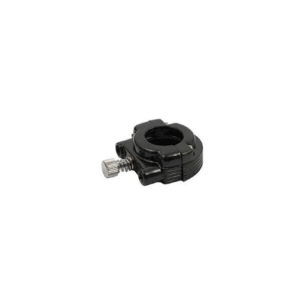 THROTTLE FLANGE TWIN CABLE CLASSIC BLACK