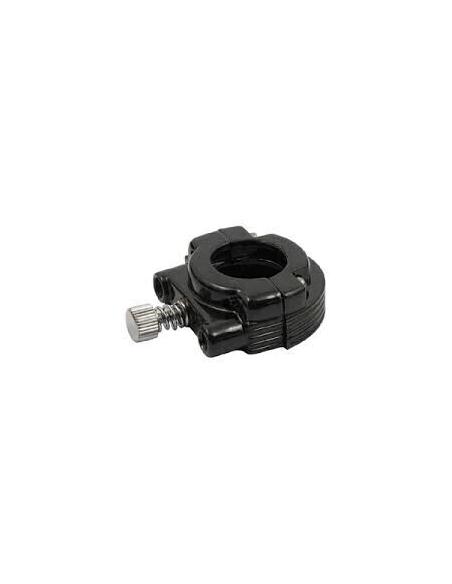 FLANGE CLÁSSICA DO ACELERADOR DE CABOS DUPLO PRETO PRETO