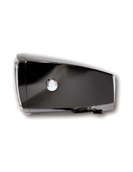 Comprar Faro Rectangular Oregon Anclaje Lateral Negro - Homologado a precio de oferta
