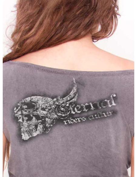 CAMISETA FEMININA "COULTURE MOTOQUEIRO" RAUHBAUTZ