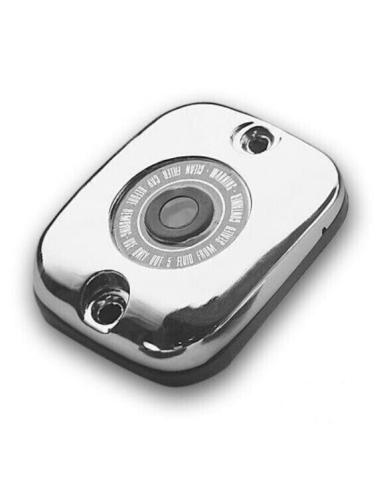 MASTERCYLINDER COVER SMOOTH W/ VIEW HARLEY