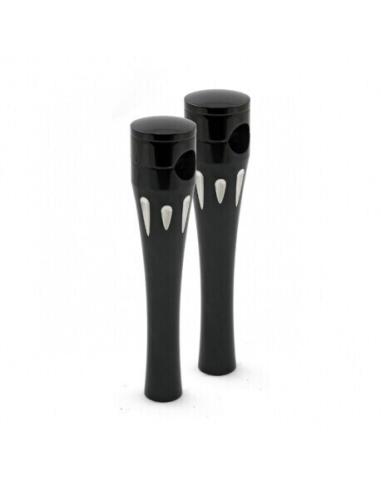 BLACK ALUMINIUM RISER SET TALON 6" (20CM)