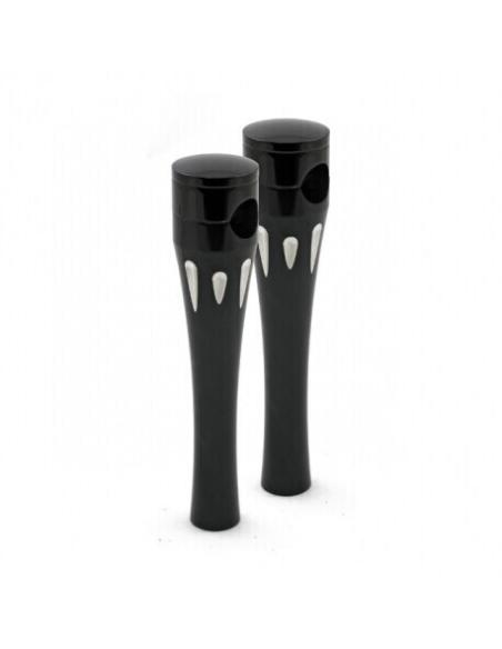 BLACK ALUMINIUM RISER SET TALON 6" (20CM)