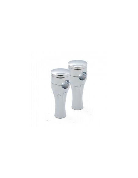CHROME ALUMINIUM RISER SET TALON 4" (10CM)