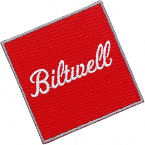 PARCHE BILTWELL SQUARE RED LOGO 5 X 5 CM