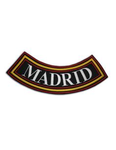 BOTTOM BANNER PATCH "MADRID" 28X8CM