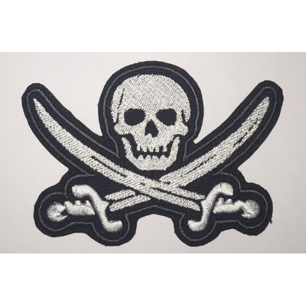 PATCH PIRATES FOREVER 11 X 7.5 CM
