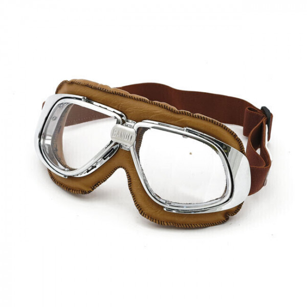 BANDIT CLASSIC GOGGLES BROWN CLEAR LENS