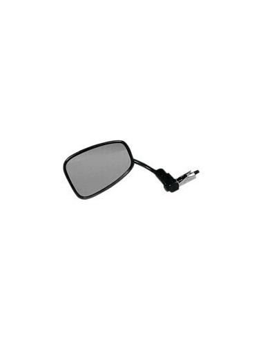 RECTANGULAR HANDLEBAR END MIRROR BLACK
