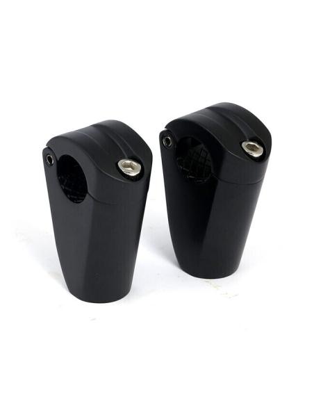 TORRES SPARTICAN PRETAS 6,5CM 32MM GUIDÃO