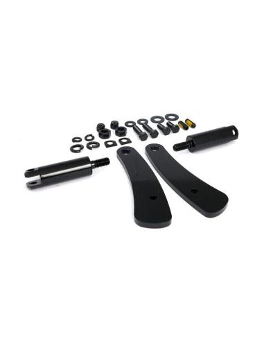 Dyna 91-Up Advanced Footpeg Bracket Black