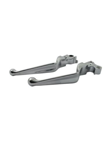 Comprar Manetas Cromadas Lisas Harley a precio de oferta