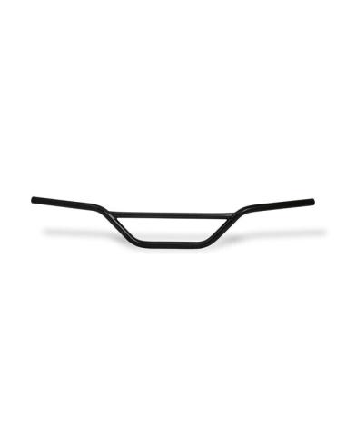 GUIDÃO CRUZADO PRETO DE MOTO 89CM - 22MM