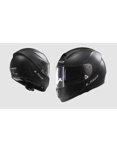 CAPACETE INTEGRAL LS2 NEGRO MATE VETORIAL FF397