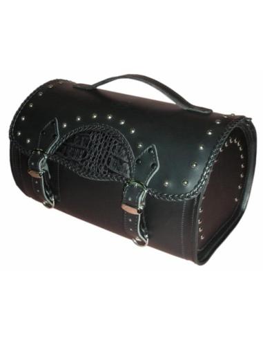 TARRACO CELTIC COCO BLACK CLASSIC LEATHER TRUNK