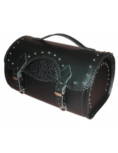 TARRACO CELTIC COCO BLACK CLASSIC LEATHER TRUNK