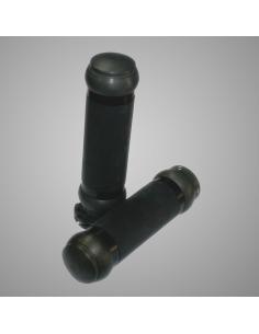 Comprar Puños Aluminio Acabado Cobre Oxido Con Gomas a precio de oferta