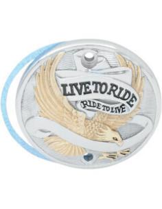 POINT COVER LIVE TO RIDE CHROME/GOLD XL 86-03