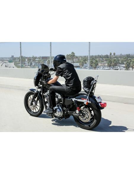 Comprar Sissy Bar Alto Cromo Para Sportster 2004 En Adelante a precio de oferta