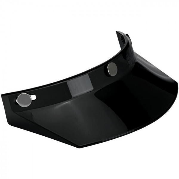 BLACK MOTORCYCLE VISOR FOR BILTWELL HELMETS AND OTHERS