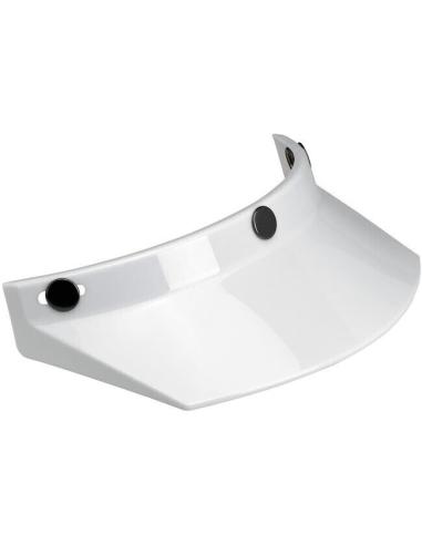 White Motorcycle Visor For Biltwell Helmets And Others