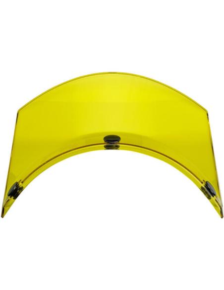 Yellow Motorcycle Visor For Biltwell Helmets And Others