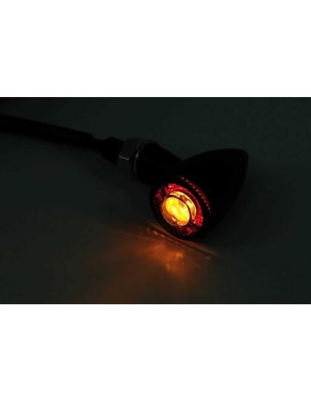 Comprar Intermitentes Apollo Con Luz De Freno Integrada Negros E-Mark a precio de oferta