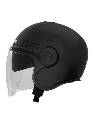 JET HELMET DOUBLE VISOR "UPTOWN" BLACK MATT