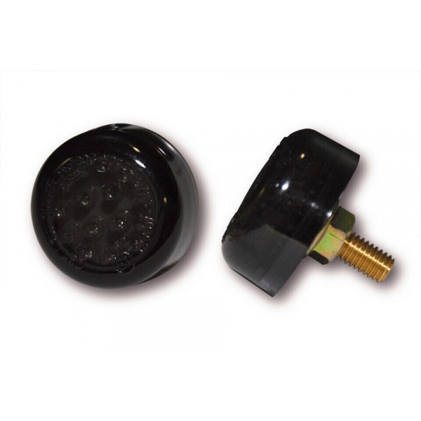 SMOKED "MICRO DISC" INDICATORS FOR RECESSED MOUNTING