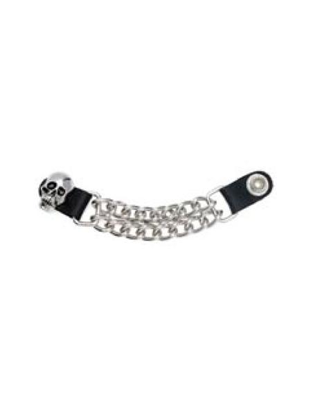Comprar Extensor De Chaleco Calavera Con Cadena Cromada a precio de oferta
