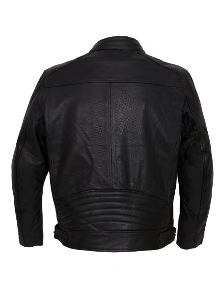 Acquista Giacca In Pelle Traforata Hollister Race Con Membrana Impermeabile a prezzo scontato