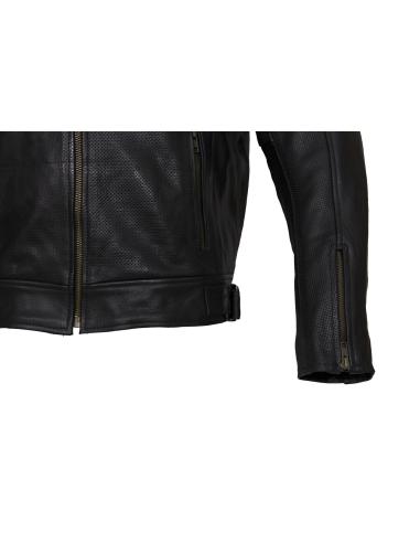 Comprar Chaqueta De Piel Perforada Hollister Race  Con Membrana Imperm a precio de oferta
