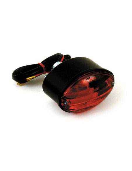 TAIL LIGHT CATEYE MEDIUM BLACK HOMOLOGATED