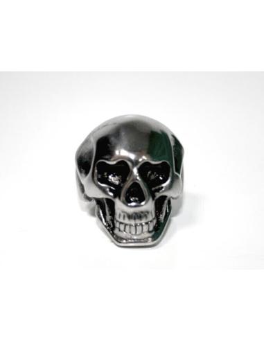 Comprar Anillo De Acero Calavera Realista - Acero 365 Quirurgico a precio de oferta