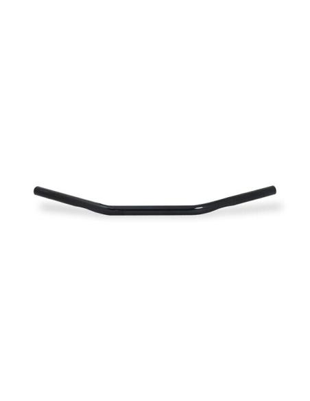 Drag Bar Handlebar 64Cm Gloss Black Without Notches